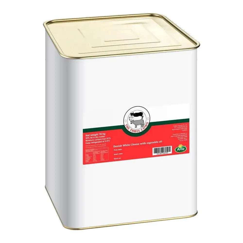 Three Cow White cheese/Feta Cheese 16KG