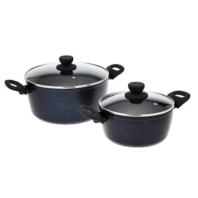 THS 8 Pcs Aluminium Non Stick Cookware Set, Induction