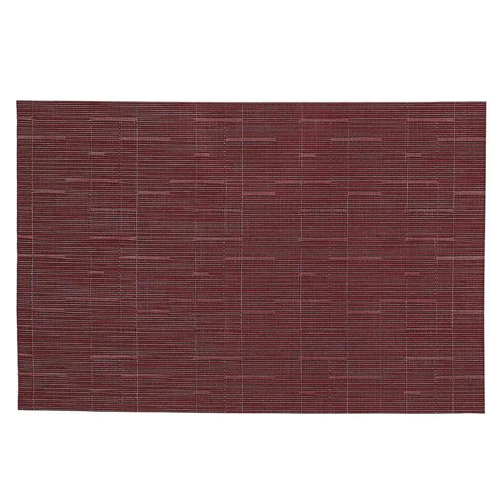 Wundermaxx 951.237 Poly Vinyl Placemat Red 30.5 X 45.7 cm, Pack of 10