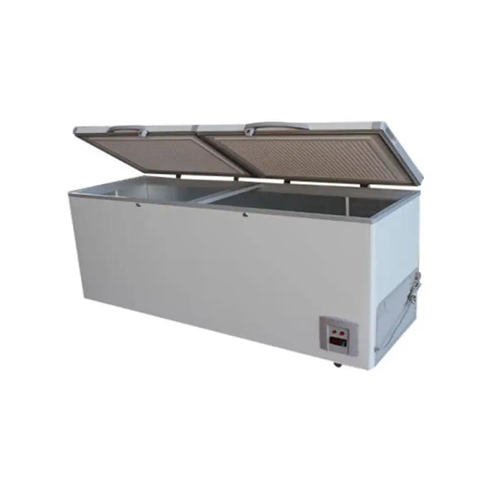 THS BD/BC-468 Electric Double Door Chest Freezer Flat or Curved Bottom Structure, Power 1.68 KW - HorecaStore