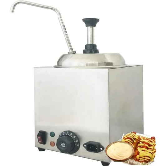 THS CD-250S Electric 600W Square Cheese Warmer And Dispensers 2 Liter