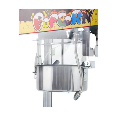 THS HP-6B Popcorn Machine With Non-Stick Pot, Capacity 8 oz, Power 1.44 kW, 56 x 42 x 76 cm