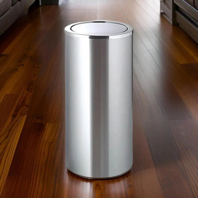 THS HS-110C Stainless Steel Swing Bin 24L