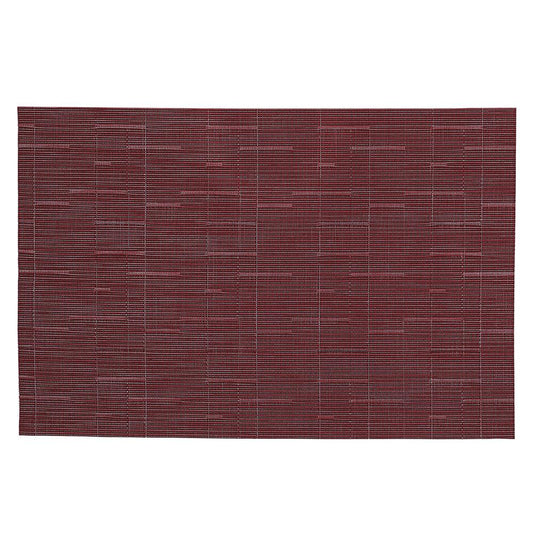 THS 951.237 Poly Vinyl Placemat Red 30.5 X 45.7 cm, Pack of 10