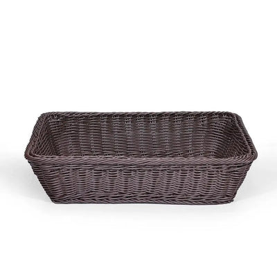 Wundermaxx PRBC302010 Poly Rattan Display Basket Coffee, 30X20X10CM