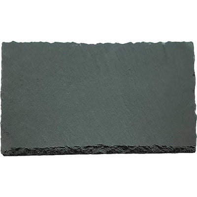 THS SL0006 rectangle Slate Plate 35X25CM Charcoal