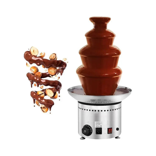 THS Stainless Steel CF-8086 Electric 310W 5 Layers Chocolate Fountain, 38  X 52 X 68 cm