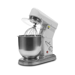 THS Stainless Steel FP 107 Electric 500W Scratch Resistant Painted Body Planetary Mixer7.5L, 38 X 24 X 42 cm