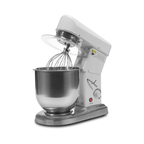 THS Stainless Steel FP 107 Electric 500W Scratch Resistant Painted Body Planetary Mixer7.5L, 38 X 24 X 42 cm