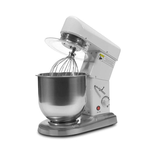 THS Stainless Steel FP 107 Electric 500W Scratch Resistant Painted Body Planetary Mixer7.5L, 38 X 24 X 42 cm - HorecaStore