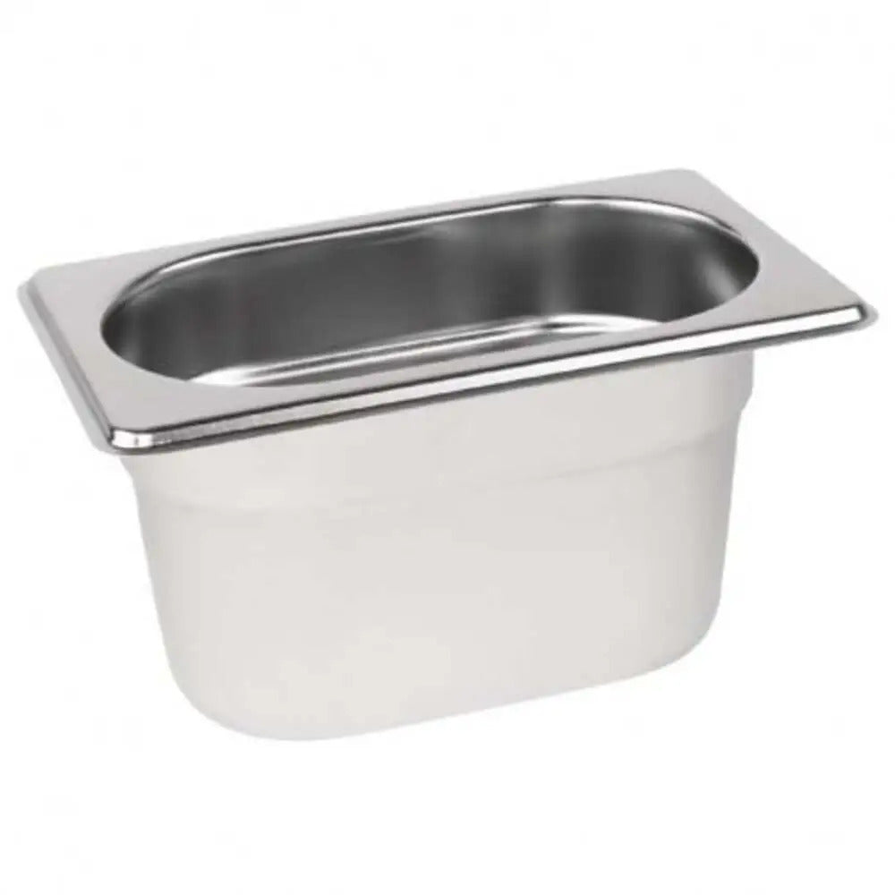 THS Stainless Steel GN 1/9 Pan (GM94SS06), Depth 10cm