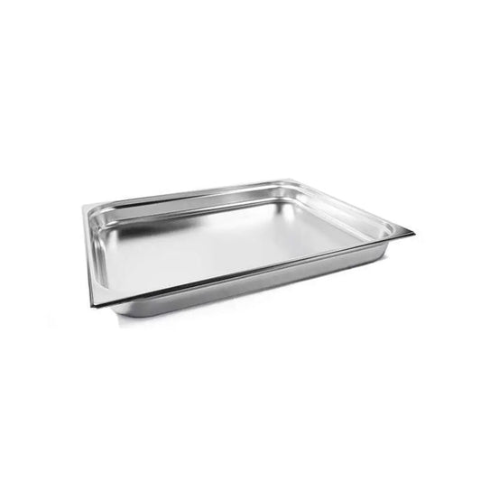 THS Stainless Steel GN 2/1 Pan (CN214SSMA08), Depth 10cm