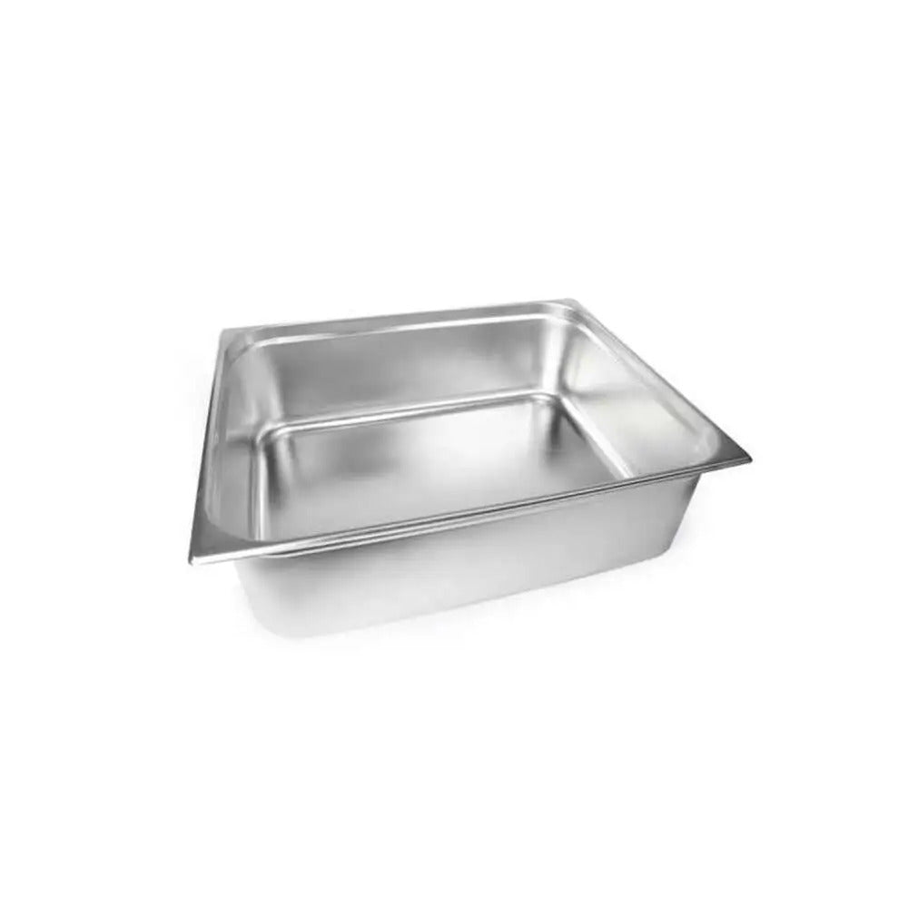 THS Stainless Steel GN 2/1 Pan (CN220SSMA08), Depth 20cm