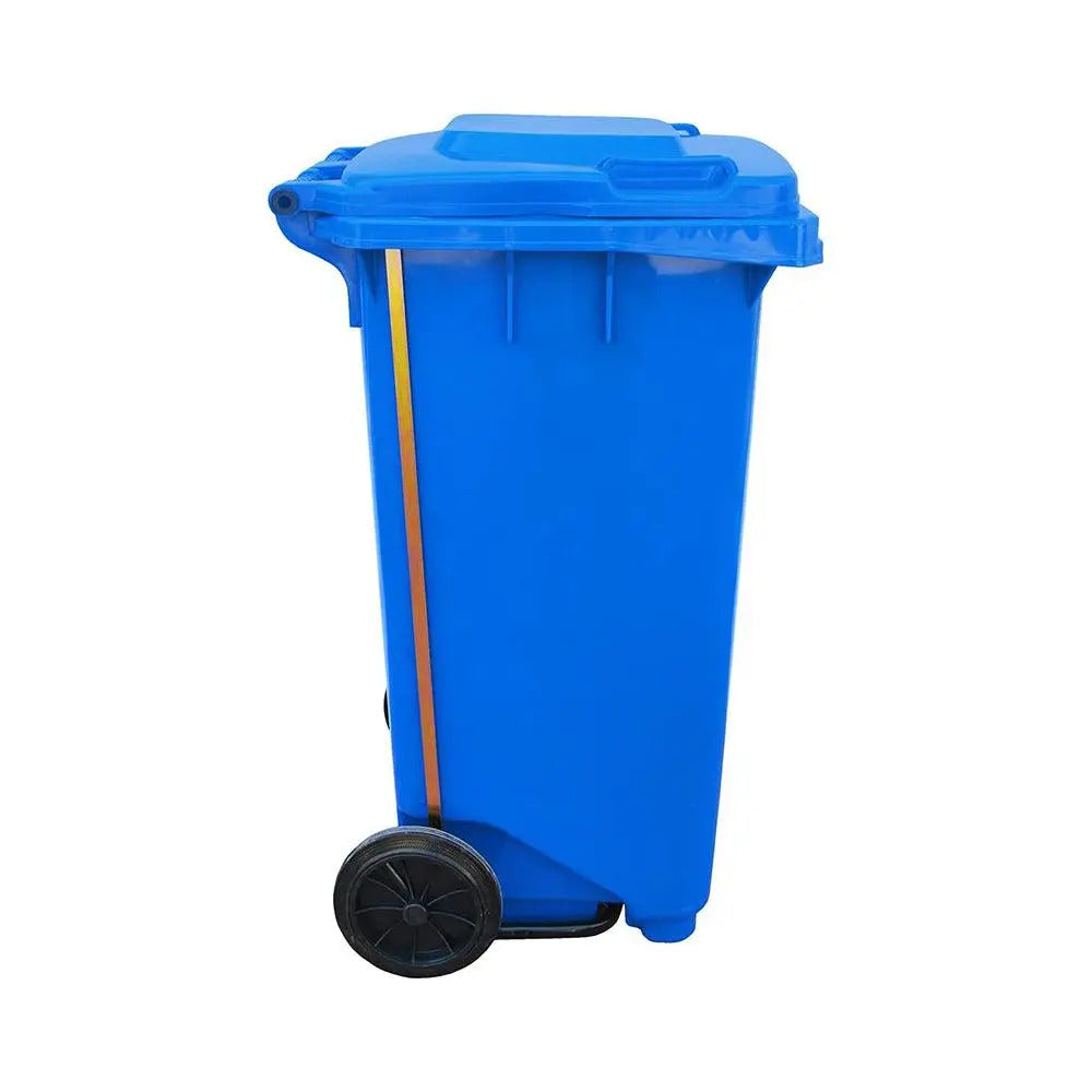 THS Waste Bin 120 Liters With Pedal, Blue