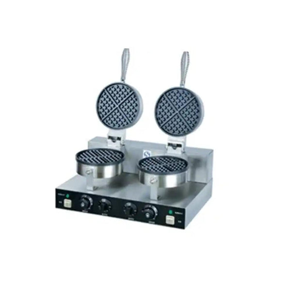 THS YS-2 Electric Double Waffle Machine Cast iron Plates 2000W - HorecaStore