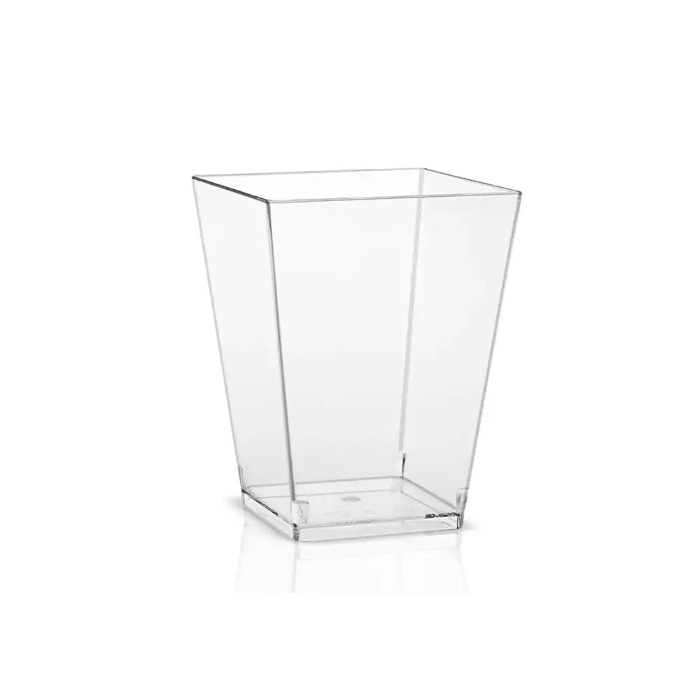 Tribeca Exclusive Prisma Polycarbonate Pc Clear Dessert Cup 160 ml, BOX QUANTITY 60 PCS