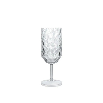 Tribeca Exclusive Prisma Polycarbonate Pc Clear Goblet  400 ml, BOX QUANTITY 36 PCS