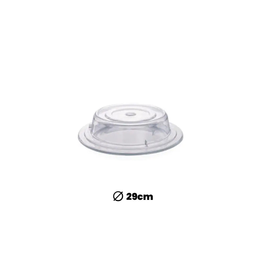 Tribeca Polycarbonate Clear Plate Cover 29 Cm, BOX QUANTITY 25 PCS