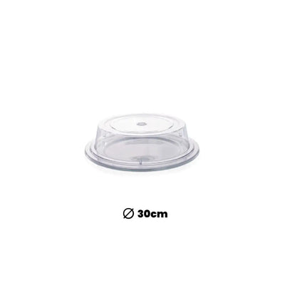 Tribeca Polycarbonate Clear Plate Cover 30 Cm, BOX QUANTITY 25 PCS