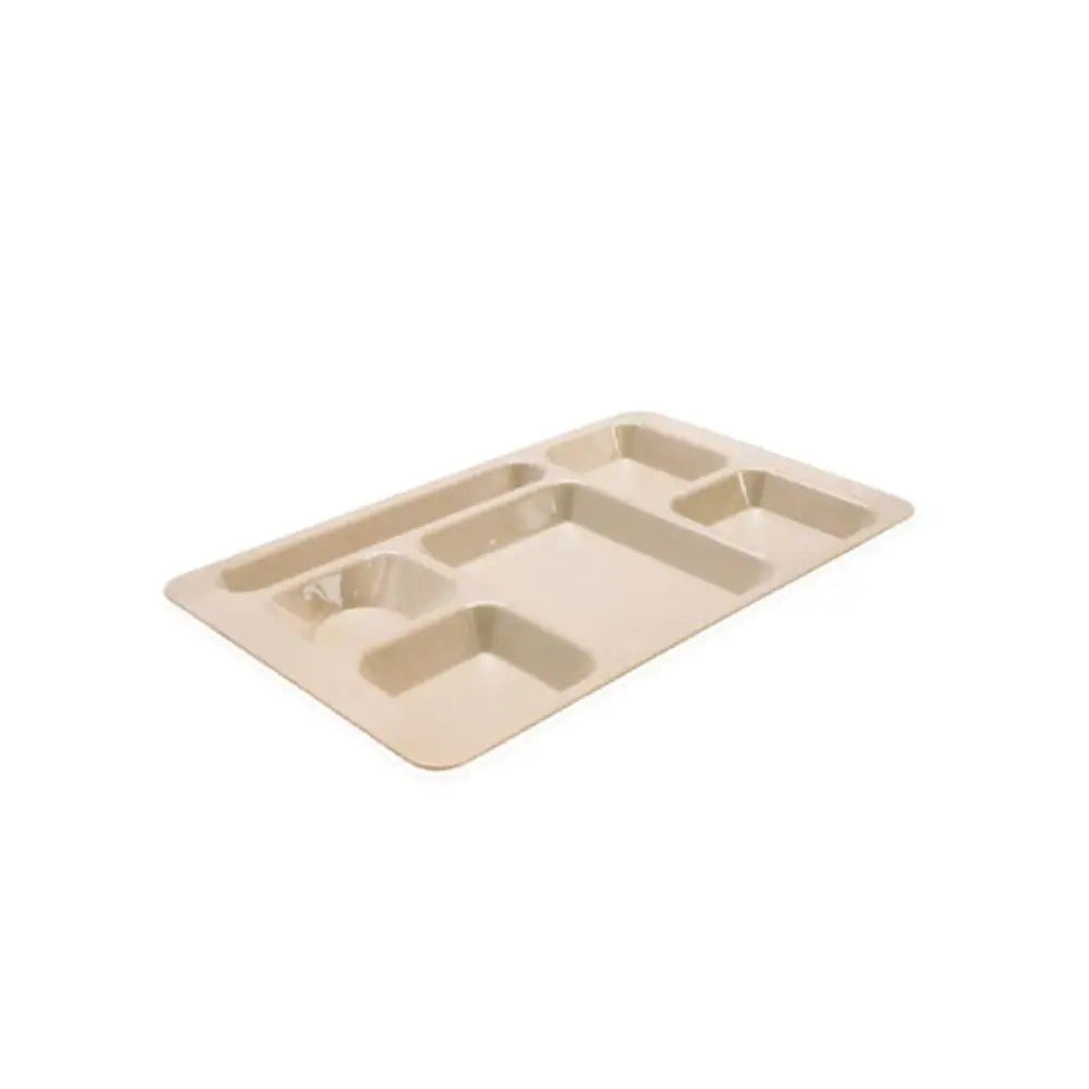 Tribeca Polycarbonate Cream Compartment Tray 23 X 38 Cm, BOX QUANTITY 25 PCS