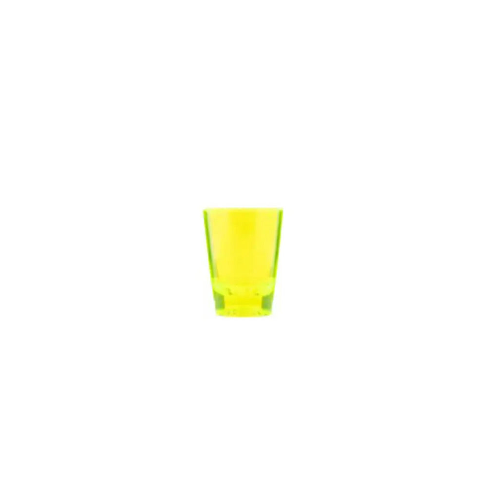 Tribeca Polycarbonate Neon Yellow Shot Glass 60 ml, BOX QUANTITY 120 PCS