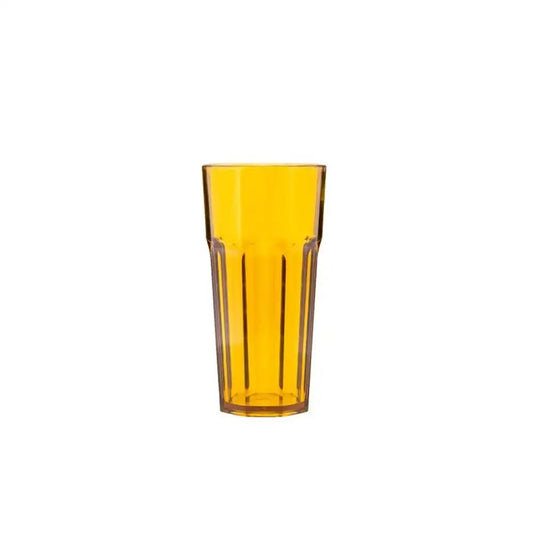 Tribeca Premium Polycarbonate Pc Clear Amber  Tumbler 360 ml, BOX QUANTITY 60 PCS