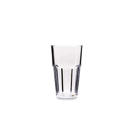 Tribeca Premium Polycarbonate Pc White Tumbler 300 ml, BOX QUANTITY 75 PCS