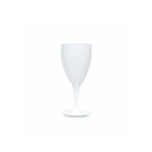 Tribeca Premium  Polycarbonate Pc White  Wine Glass 320 ml Pc White, BOX QUANTITY 50 PCS