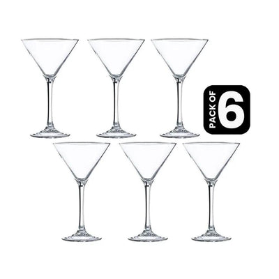 Vicrila Cocktail Martini Glass, 21 cl, Pack of 6 - HorecaStore