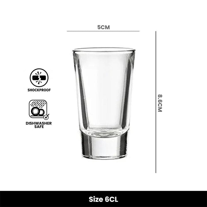 Vicrila Ouro Shot Glass, 6 cl, Pack of 24 - HorecaStore