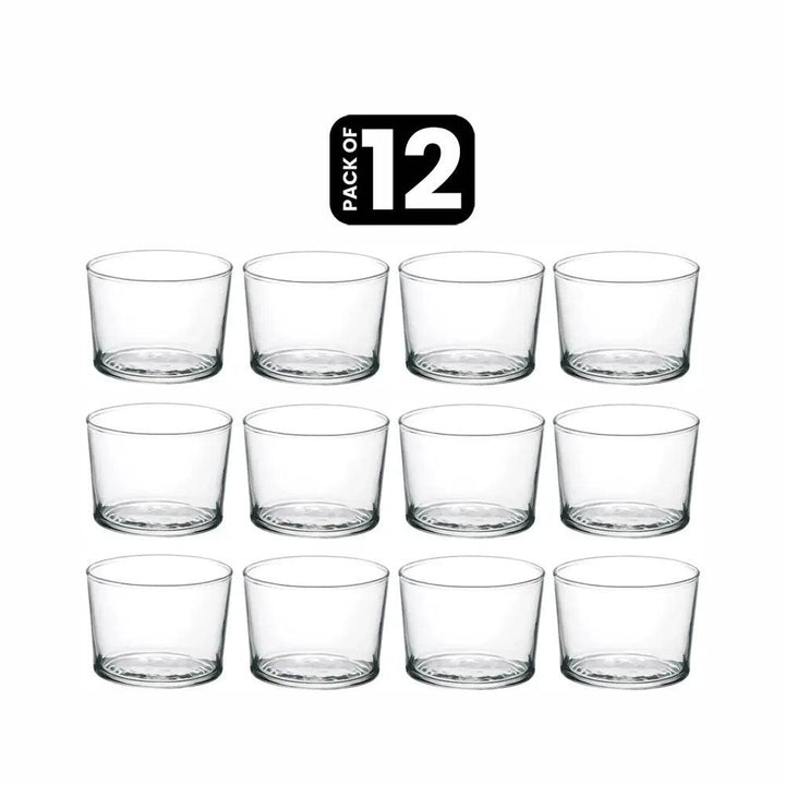 Vicrila Sidra Mini Tumbler Glass, 23 cl, Pack of 12 - HorecaStore