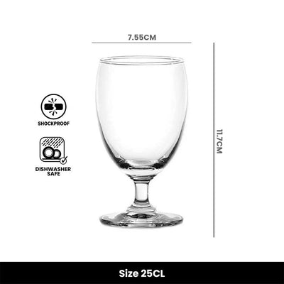 Vicrila Stack Water Goblet 25 cl, Pack of 6