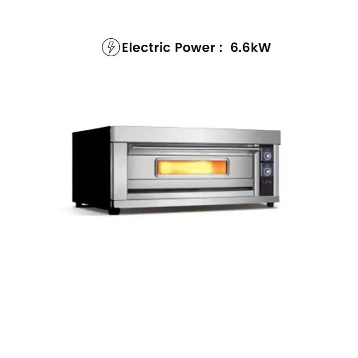 capinox wfc 102d stainless steel electric oven with timer infrared heating mechanism large scale visual glass 1 layer with 2 trays electric power 6 6 kw 122 x 85 x 58 cm