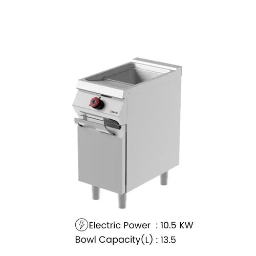 Desco FRE71M0 Single Bowl Electric Fryer 13.5 Liters 10.5 kW