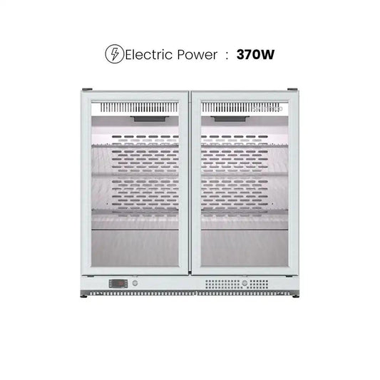 Infrico ERV 25 II SH Horizontal Refrigerator Display With Glass Doors 370W - HorecaStore