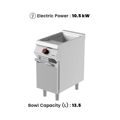 Desco FRE71M0 Single Bowl Electric Fryer 13.5 Liters 10.5 kW   HorecaStore