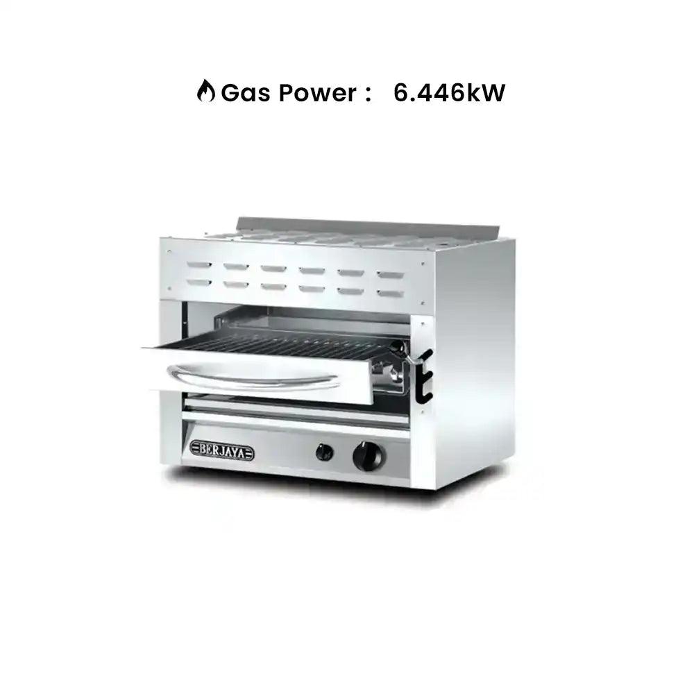 Berjaya SALA11N Gas Salamander 1 Burner Gas Power 6.446 KW - HorecaStore