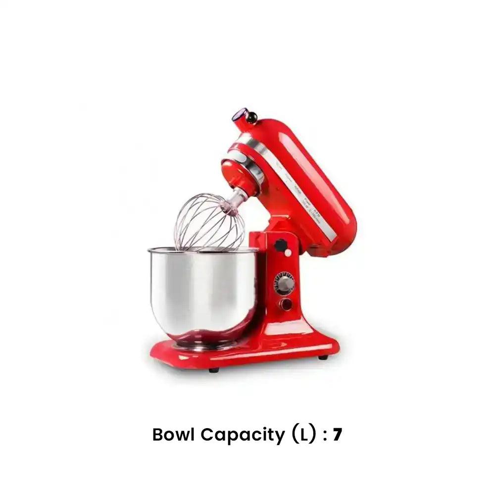 capinox bh7b planetary mixer stainless steel bowl 37 x 23 x 41 cm bowl cap 7 liters max kneading cap 4 5 kg cream cap 1 5 kg4