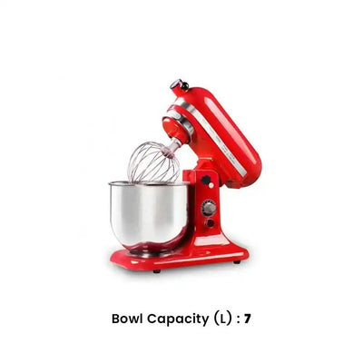 Capinox BH7B Planetary Mixer 37 x 23 x 41 cm Bowl Cap 7 Liters - HorecaStore