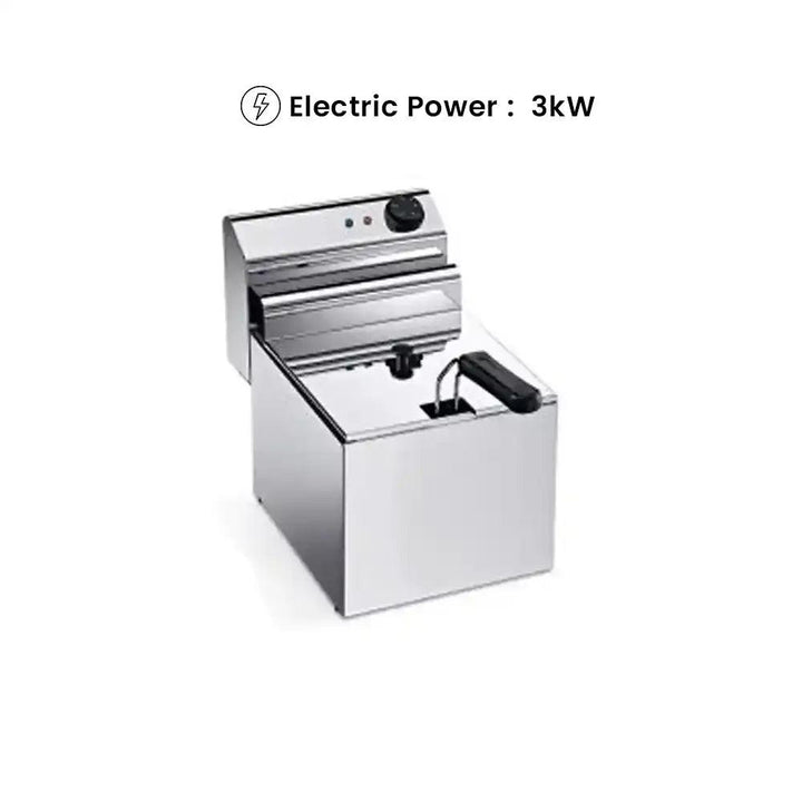 ths efe 8l electric fryer single 3 kw 44 x 30 x 32 cm