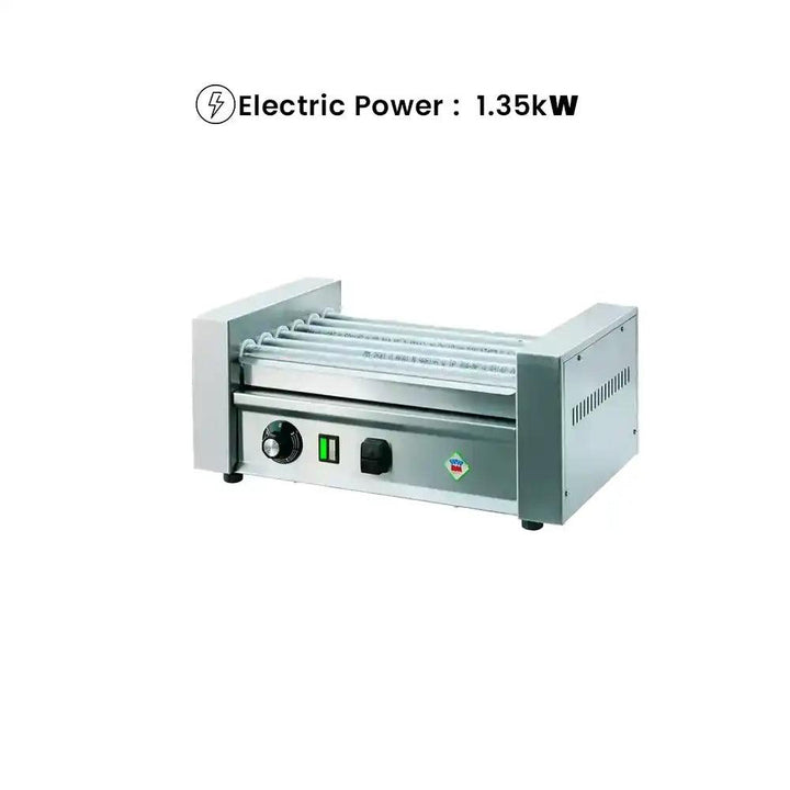 RM Gastro CW 6 Hot Dog Machine, Power 1.35 kW, 50 x 35.5 x 32 cm   HorecaStore