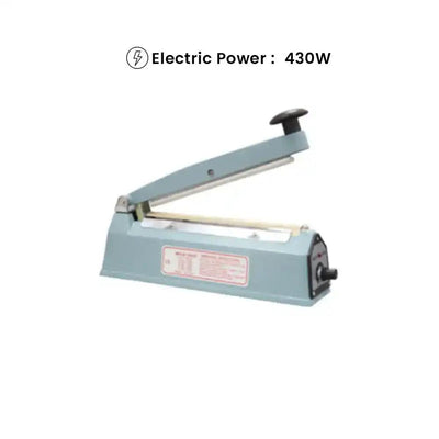 ths fs 300 hand impulse sealer electric heating element 430 w 44 x 8 3 x 22 5 cm