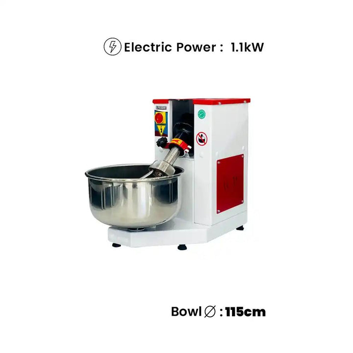 ths vhe hyk 100m dough mixer 1 1 kw 84 x 116 x 82 cm