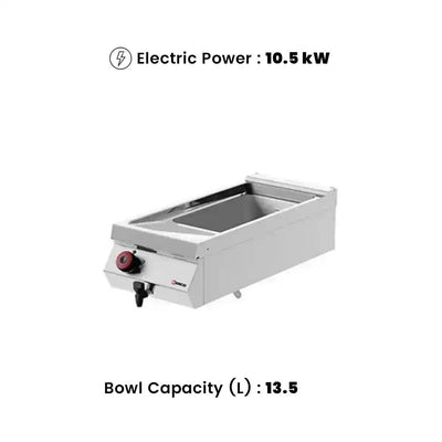 Desco FRE71T0 Electric Fryer Single Tank 13.5 Liters 10.5 kW   HorecaStore