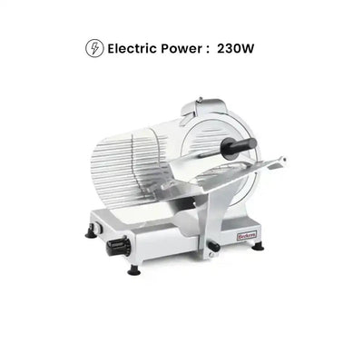 Beckers BKL 300 Electric Meat Slicing Machine, Power 230 W - HorecaStore