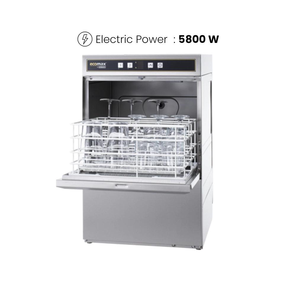 Hobart ECOMAX G404 Glass washer 10 Liter Tank Capacity 2.1 kW 1HP - HorecaStore