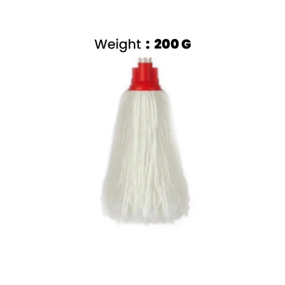 THS 205000 Red/White Kentucky Looped End Mop 200 g