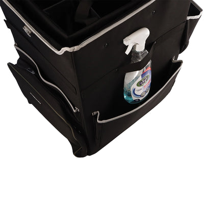 Quick Cart Heavy-Duty Nylon Housekeeping Compact Trolley