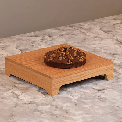 Wundermaxx Lecker One Step Riser, Oak Wood, L 53 x W 32.5 x H 8 cm