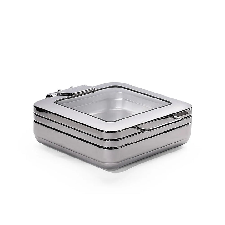 wundermaxx pramie stainless steel 1 2 size hydraulic induction chafing dish capacity 4 litres